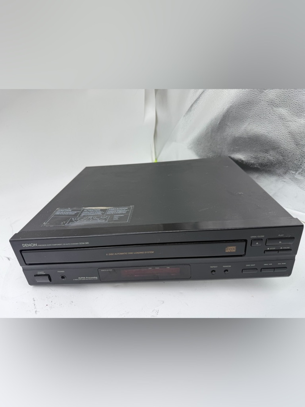 Denon DCM-360 5 Disc Changer,